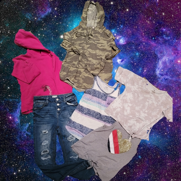 Girls 10/13 bundle Metal Mulisha Justice and more - Picture 1 of 5